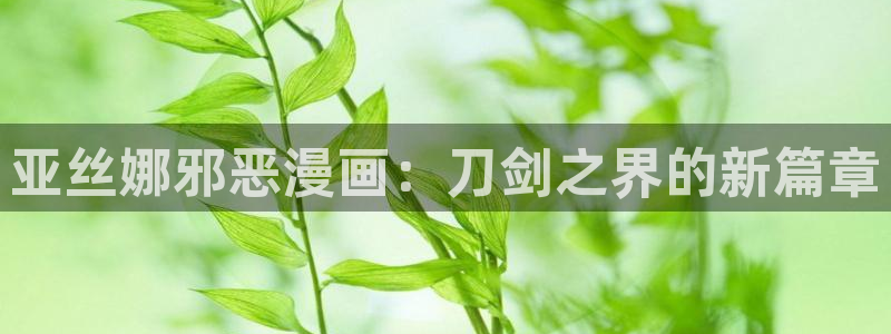 第一漫画51漫画大全：亚丝娜邪恶漫画：刀剑之界的新篇章